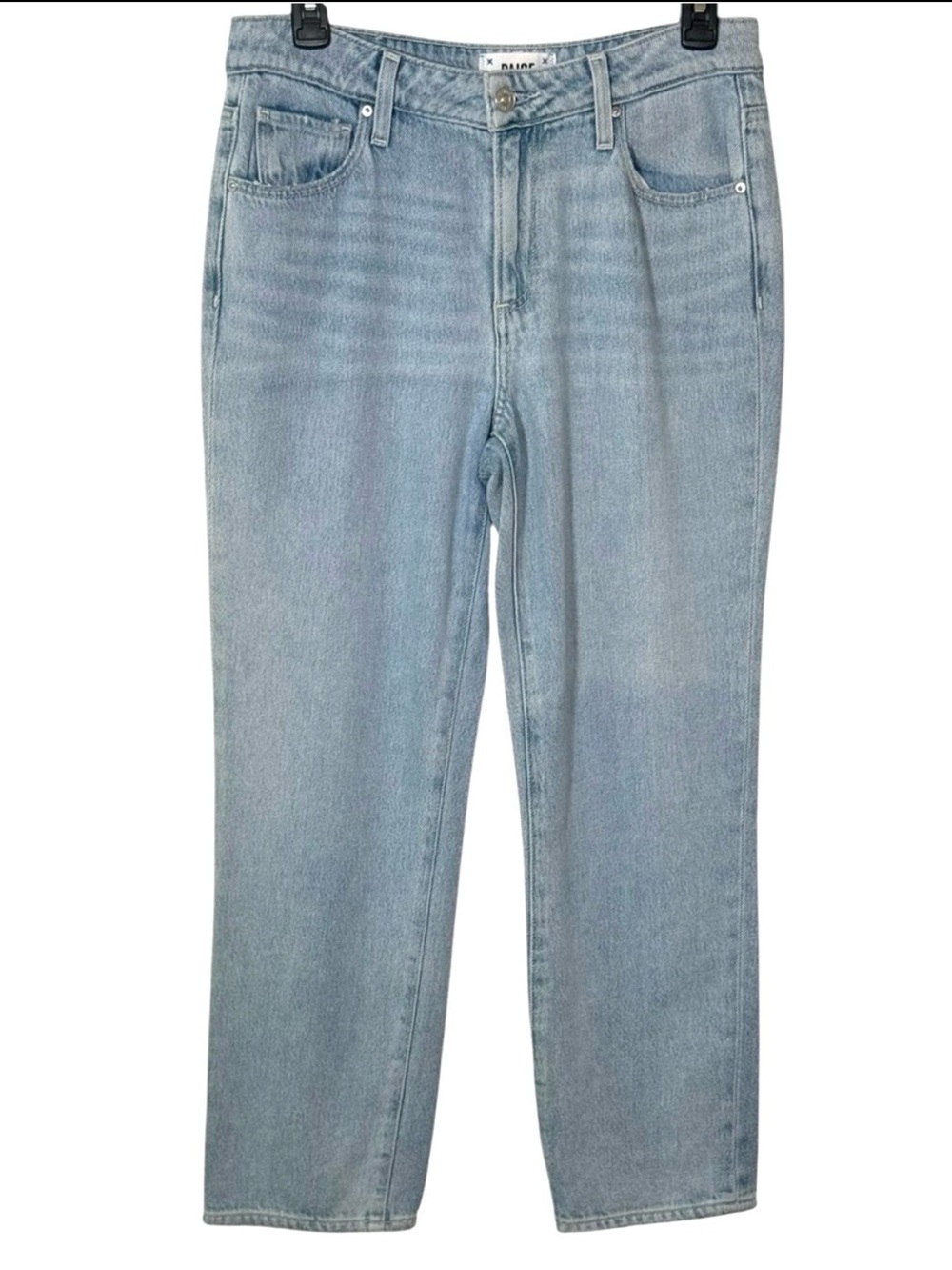 PAIGE Noella high rise straight Doretta Light Wash 26 FLOWY summer jeans ☀️🌊